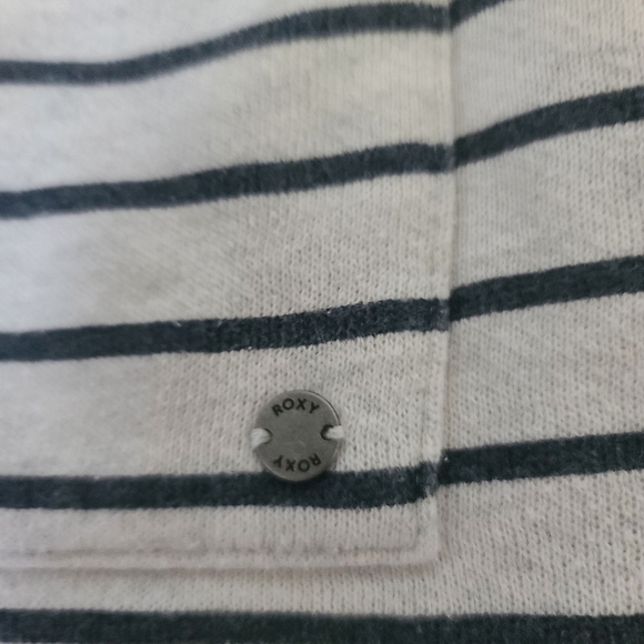 Roxy Girl Stripped Zip Hoody - Picture 5 of 6